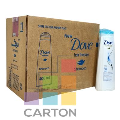 DOVE DAILY CARE SHAMPOO + CONDITIONER 12*400ML